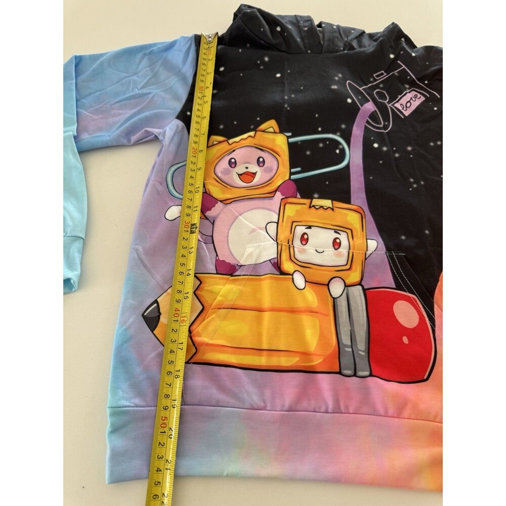 Children's cartoon hoodie sweatshirt top YouTube jumper top school size 8-10 - Picture 8 of 12